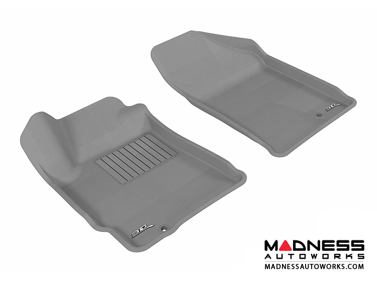 Nissan Altima Coupe/ Sedan Floor Mats (Set of 2) - Front - Gray by 3D MAXpider
